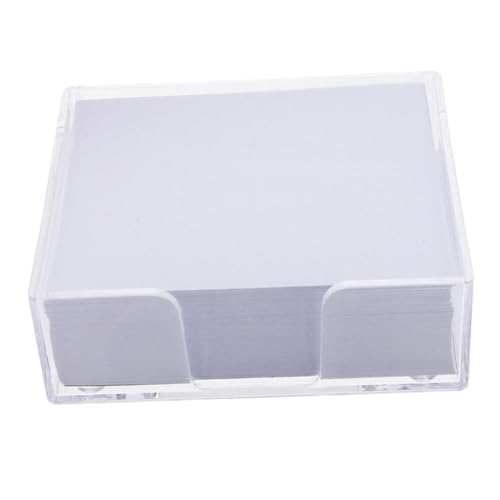 HOMSFOU Transparentes Notizpapier Würfelform Kompakte Kleine Notizzettel in Durchsichtigem Organizer für Büro Schule und Zuhause Leicht Tragbar für Nachrichten und Erinnerungen HOMSFOU Transparentes Notizpapier Würfelform Kompakte Kleine Notizzettel in Durchsichtigem Organizer für Büro Schule und Zuhause Leicht Tragbar für Nachrichten und Erinnerungen von HOMSFOU