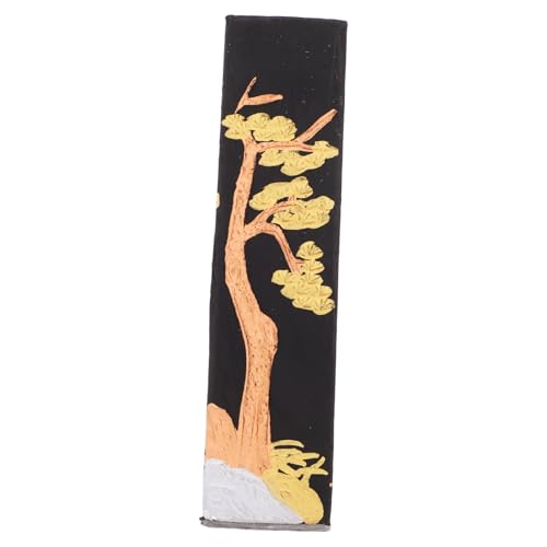 HOMSFOU Tusche Stick Tusche für Malerei kalligraphie stift kalligraphie set Kalligraphie-Set Chinesische Kalligraphie -Tinte Chinesischer Kalligrafie-Tintenstein Kiefernrauchtinte Black von HOMSFOU