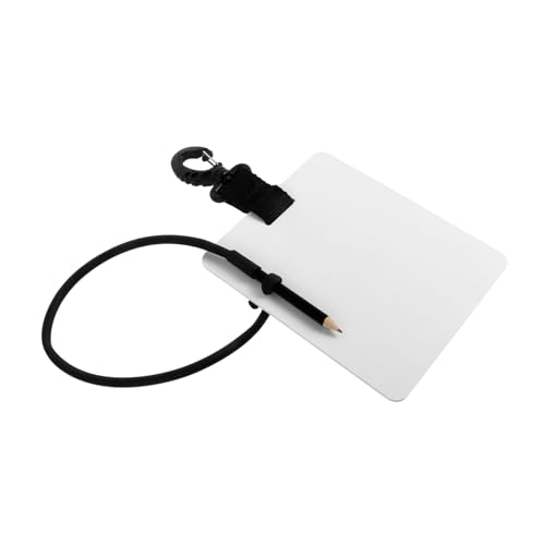 HOMSFOU Unterwasser Schreibtafel Leichtes Wasserdichtes Taucher notizbrett mit Schwenkclip und Stift Praktische Unterwasser kommunikation Schlankes Design für Tauchausbildung und HOMSFOU Unterwasser Schreibtafel Leichtes Wasserdichtes Taucher notizbrett mit Schwenkclip und Stift Praktische Unterwasser kommunikation Schlankes Design für Tauchausbildung und von HOMSFOU