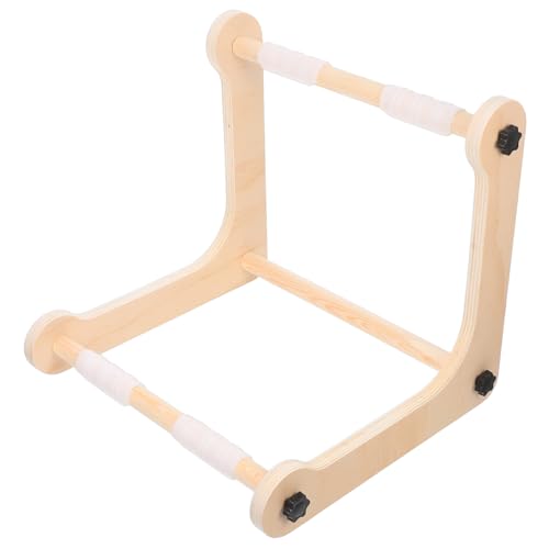 HOMSFOU Verstellbarer Holz-stickrahmenhalter für Kreuzstich Stabiles Nadelearbeitsgestell für Tisch und Schoß Leichter Kompakter Stickständer für Diy-handarbeiten und Reisen HOMSFOU Verstellbarer Holz-stickrahmenhalter für Kreuzstich Stabiles Nadelearbeitsgestell für Tisch und Schoß Leichter Kompakter Stickständer für Diy-handarbeiten und Reisen von HOMSFOU