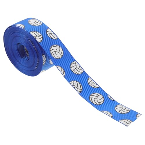 HOMSFOU Volleyball Schleifenband Breit Sportliches Geschenkband für Haarclips DIY Dekorationen Strapazierfähiges Polyester Geschenkverpackung Band für Schleifen Basteln Festliche HOMSFOU Volleyball Schleifenband Breit Sportliches Geschenkband für Haarclips DIY Dekorationen Strapazierfähiges Polyester Geschenkverpackung Band für Schleifen Basteln Festliche von HOMSFOU