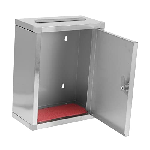 HOMSFOU Vorschlagsbox für Beschwerden und Spenden Abschließbare Briefkiste für Innen und Außenbereich Wandmontage Modell HOMSFOU Vorschlagsbox für Beschwerden und Spenden Abschließbare Briefkiste für Innen und Außenbereich Wandmontage Modell von HOMSFOU