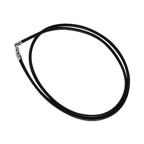 HOMSFOU Wachsendes Schnur mit Verschluss für Anhänger und Armbänder Schwarz Langlebig und Einfach zu Verwenden für Schmuck DIY Projekte von HOMSFOU