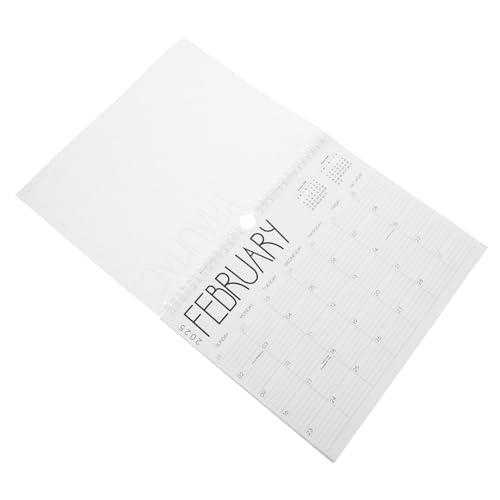 HOMSFOU Wandkalender Monate Abreißbarer Hängekalender mit Notizblöcken Robustes für Büro und Zuhause Gedruckte und Bilder Vielseitig Einsetzbar von HOMSFOU
