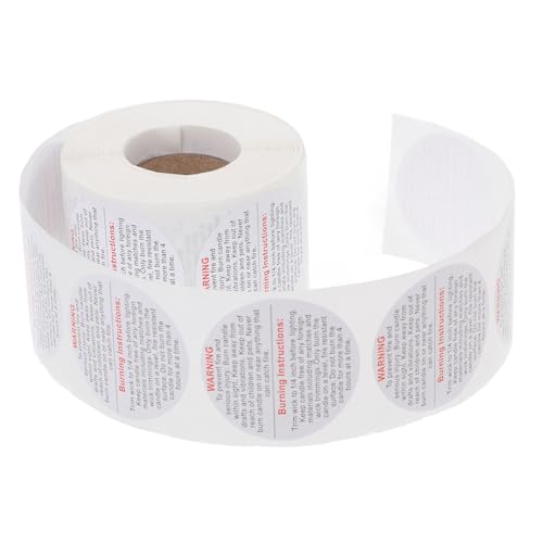 HOMSFOU Warnaufkleber Kerzenanhänger Wachsschmelze Warnetiketten Warnetiketten Aufkleber Wachsschmelze Aufkleber Wachsschmelze Etiketten Beschichtete Papieraufkleber Schwarz HOMSFOU Warnaufkleber Kerzenanhänger Wachsschmelze Warnetiketten Warnetiketten Aufkleber Wachsschmelze Aufkleber Wachsschmelze Etiketten Beschichtete Papieraufkleber Schwarz von HOMSFOU