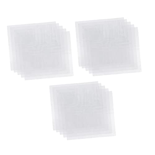 HOMSFOU Wasserlösliches Stickvlies Pack für DIY Projekte Transparentes Transferpapier für Stickerei für Hochflorige Stoffe Einfache Handhabung und Gute Durchlässigkeit von HOMSFOU