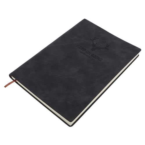 HOMSFOU Weicher Leder -notizblock Studie Bürozubehör Notizbücher Buch Planen Notizbuch Planer Täglich Tagebuch Akademisch Notizbilder Schreibwaren Hinweis Lieferungen Kunstleder Schwarz HOMSFOU Weicher Leder -notizblock Studie Bürozubehör Notizbücher Buch Planen Notizbuch Planer Täglich Tagebuch Akademisch Notizbilder Schreibwaren Hinweis Lieferungen Kunstleder Schwarz von HOMSFOU