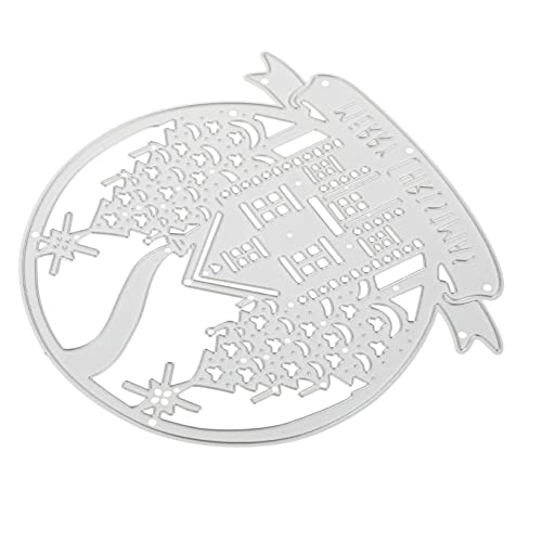 HOMSFOU Weihnachten Stanzschablone Carbonstahl Schneeflocken Stanzform DIY Prägeschablone Basteln Scrapbooking Kartendeko Langlebig Robust HOMSFOU Weihnachten Stanzschablone Carbonstahl Schneeflocken Stanzform DIY Prägeschablone Basteln Scrapbooking Kartendeko Langlebig Robust von HOMSFOU