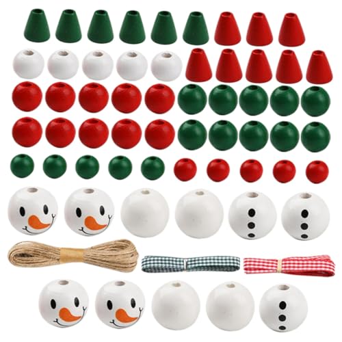 HOMSFOU Weihnachtliche Holzperlen mit Schneemann Motiven Langlebig und Bruchfest Rustikale Diy Bastelperlen für Fenster und Weihnachtsbaumschmuck Vielseitig Einsetzbar für Festliche HOMSFOU Weihnachtliche Holzperlen mit Schneemann Motiven Langlebig und Bruchfest Rustikale Diy Bastelperlen für Fenster und Weihnachtsbaumschmuck Vielseitig Einsetzbar für Festliche von HOMSFOU