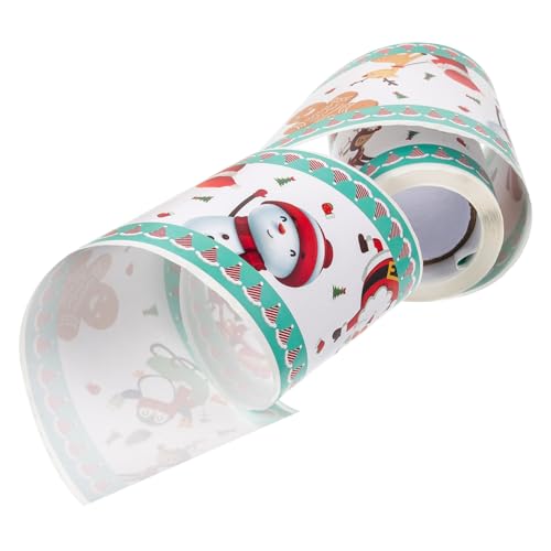 HOMSFOU Weihnachtlicher Aufkleber für Dekorative Bordüren Selbstklebendes Borderpapier für Klassenzimmer Spielräume und Partys für Weihnachtsfeiern Individuell Zuschneidbar HOMSFOU Weihnachtlicher Aufkleber für Dekorative Bordüren Selbstklebendes Borderpapier für Klassenzimmer Spielräume und Partys für Weihnachtsfeiern Individuell Zuschneidbar von HOMSFOU