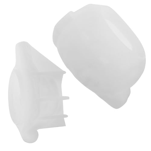 HOMSFOU Weihnachtlicher Schneemann Silikonform für Epoxidharz-deko mit Deckel Wiederverwendbare Aufbewahrungsdose für Schmuck Kleinteile Süßigkeiten Vielseitige Resin Gießform für DIY von HOMSFOU