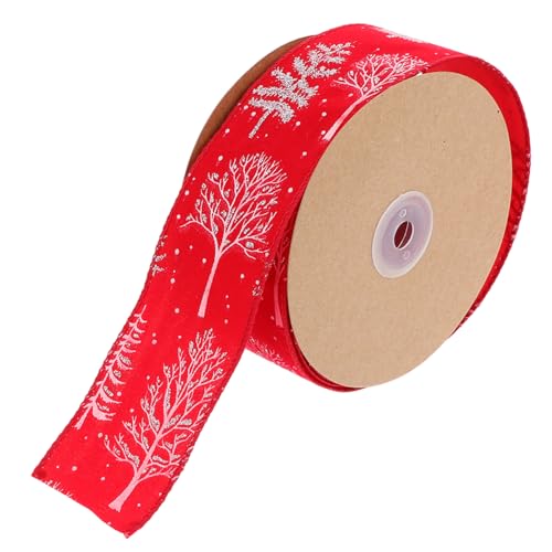 HOMSFOU Weihnachtsmuster Bastelband für Geschenkverpackungen und Dekoration für DIY Weihnachtsbaum Schleifen und Festliche Bastelarbeiten HOMSFOU Weihnachtsmuster Bastelband für Geschenkverpackungen und Dekoration für DIY Weihnachtsbaum Schleifen und Festliche Bastelarbeiten von HOMSFOU