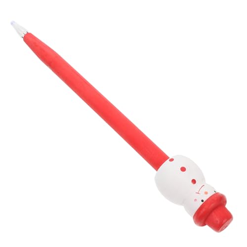 HOMSFOU Weihnachtsstifte für Schneemann Form Handgefertigte Holz Kugelschreiber mit Gel Kreative Schreibwerkzeuge für Büro und Klassenzimmer Festliche Geschenkidee für Feiertage HOMSFOU Weihnachtsstifte für Schneemann Form Handgefertigte Holz Kugelschreiber mit Gel Kreative Schreibwerkzeuge für Büro und Klassenzimmer Festliche Geschenkidee für Feiertage von HOMSFOU