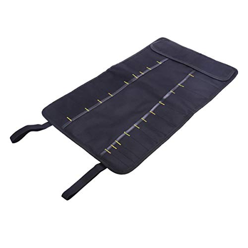 HOMSFOU Werkzeugtasche mit Innentaschen Multifunktionale Roll Up Werkzeugrolle Strapazierfähigem Oxford für Schraubendreher Zangen und Kleinteile HOMSFOU Werkzeugtasche mit Innentaschen Multifunktionale Roll Up Werkzeugrolle Strapazierfähigem Oxford für Schraubendreher Zangen und Kleinteile von HOMSFOU
