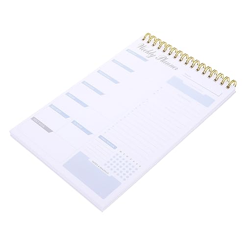 HOMSFOU Woche für Woche Planer Notizbuch Notizblock mit Abreißbaren für Aufgaben Termine und Notizen für Büro und Zuhause HOMSFOU Woche für Woche Planer Notizbuch Notizblock mit Abreißbaren für Aufgaben Termine und Notizen für Büro und Zuhause von HOMSFOU