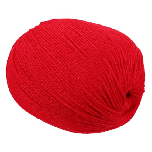 HOMSFOU Wollfaden Sockenwolle zum Stricken Alpaka-Garn dicke, dicke Garndecke Wolle häkeln Wollgarn zum Häkeln Stickgarn für Pullover dickes Garn zum Häkeln Wollsockenstrickerin rot HOMSFOU Wollfaden Sockenwolle zum Stricken Alpaka-Garn dicke, dicke Garndecke Wolle häkeln Wollgarn zum Häkeln Stickgarn für Pullover dickes Garn zum Häkeln Wollsockenstrickerin rot von HOMSFOU