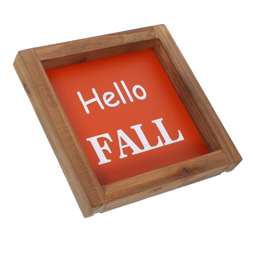 HOMSFOU Wooden Table Top Centerpiece Fall Sign Farmhouse Decoration Fall Desktop Centerpiece HOMSFOU Wooden Table Top Centerpiece Fall Sign Farmhouse Decoration Fall Desktop Centerpiece von HOMSFOU