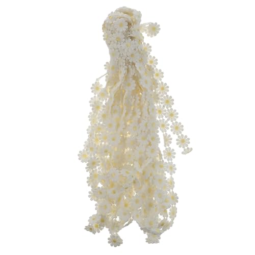 HOMSFOU Yards Blumen Lace Trim Stoffband für Diy Dekoration Leichtes Gesticktes Spitzenband Hellgelb für Kleidung Bastelprojekte und Hochzeitsaccessoires HOMSFOU Yards Blumen Lace Trim Stoffband für Diy Dekoration Leichtes Gesticktes Spitzenband Hellgelb für Kleidung Bastelprojekte und Hochzeitsaccessoires von HOMSFOU