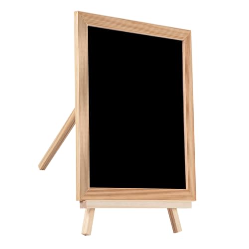 HOMSFOU Zeichenbrett Stehendes Malbrett mit Magnettafel Einseitige Schreibtafel für Kreative Aktivitäten Schwarz HOMSFOU Zeichenbrett Stehendes Malbrett mit Magnettafel Einseitige Schreibtafel für Kreative Aktivitäten Schwarz von HOMSFOU