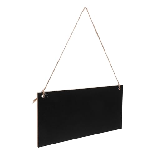 HOMSFOU kleiner Tafelanhänger Menü -Board hängende Schilder hängende Kreidetafel Tafel für die Wand Zeichenbrett Kreidetafelwand Kreidetafel trocken abwischbare Tafeln Holz Schwarz HOMSFOU kleiner Tafelanhänger Menü -Board hängende Schilder hängende Kreidetafel Tafel für die Wand Zeichenbrett Kreidetafelwand Kreidetafel trocken abwischbare Tafeln Holz Schwarz von HOMSFOU