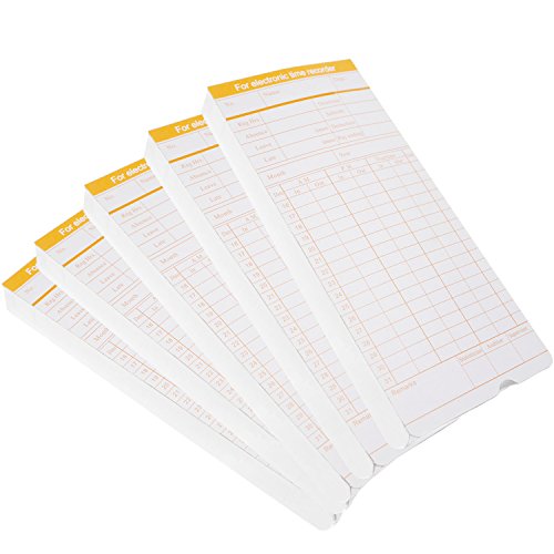 HONEY BEAR Monatliche Karten Stempelkarten 250pcs Besondere for Stempeluhr Stechuhr Zeiterfassung HONEY BEAR Monatliche Karten Stempelkarten 250pcs Besondere for Stempeluhr Stechuhr Zeiterfassung von HONEY BEAR
