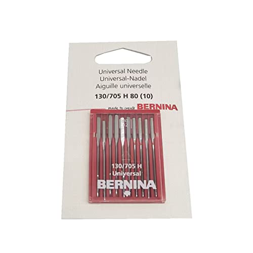 HONEYSEW 5 Stück für Bernina Universal-Nähmaschinennadeln 0025077102 (130/705H 70-90 (5 Stück) von HONEYSEW