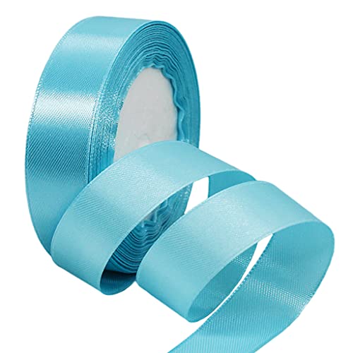 22m Satinband Geschenkband Hellblau 25mm Breit,Seidenband Dick Schleifenband Satin Dekoband Geschenkverpackung Deko Band Stoffband für Halloween Weihnachten Hochzeit Taufe Geburtstag DIY-Handwerk 22m Satinband Geschenkband Hellblau 25mm Breit,Seidenband Dick Schleifenband Satin Dekoband Geschenkverpackung Deko Band Stoffband für Halloween Weihnachten Hochzeit Taufe Geburtstag DIY-Handwerk von HONGCI