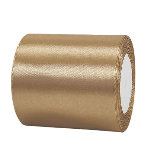 22m Satinband Geschenkband Champagner Gold 100mm Breit,Auto Seidenband Gold Dick Schleifenband Satin Dekoband Geschenkverpackung Deko Band Stoffband für Halloween Weihnachten Hochzeit Taufe Geburtstag 22m Satinband Geschenkband Champagner Gold 100mm Breit,Auto Seidenband Gold Dick Schleifenband Satin Dekoband Geschenkverpackung Deko Band Stoffband für Halloween Weihnachten Hochzeit Taufe Geburtstag von HONGCI