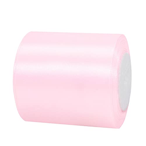 22m Satinband Geschenkband Rosa 100mm Breit,Auto Seidenband Rosa Dick Schleifenband Satin Dekoband Geschenkverpackung Deko Band Stoffband für Halloween Weihnachten Hochzeit Taufe Geburtstag DIY 22m Satinband Geschenkband Rosa 100mm Breit,Auto Seidenband Rosa Dick Schleifenband Satin Dekoband Geschenkverpackung Deko Band Stoffband für Halloween Weihnachten Hochzeit Taufe Geburtstag DIY von HONGCI