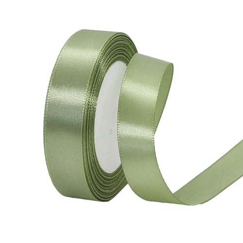 22m Satinband Geschenkband Salbei Grün 20mm Breit,Seidenband Dick Schleifenband Satin Dekoband Geschenkverpackung Deko Band Stoffband für Halloween Weihnachten Hochzeit Taufe Geburtstag DIY-Handwerk 22m Satinband Geschenkband Salbei Grün 20mm Breit,Seidenband Dick Schleifenband Satin Dekoband Geschenkverpackung Deko Band Stoffband für Halloween Weihnachten Hochzeit Taufe Geburtstag DIY-Handwerk von HONGCI