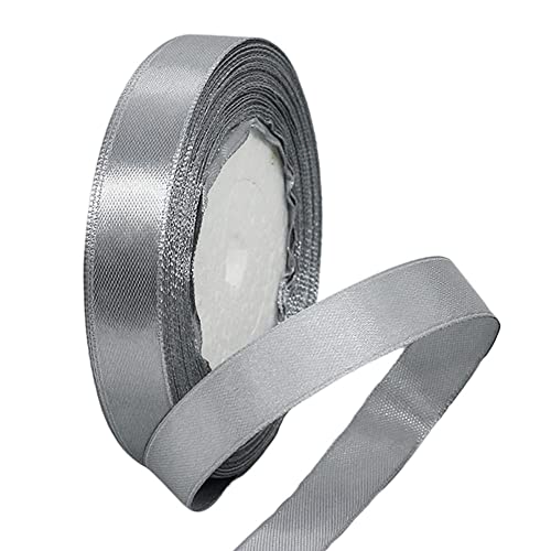 22m Satinband Geschenkband Silber 15mm Breit,Seidenband Silber Schleifenband Satin Dekoband Geschenkverpackung Deko Band Stoffband für Halloween Weihnachten Hochzeit Taufe Geburtstag DIY-Handwerk 22m Satinband Geschenkband Silber 15mm Breit,Seidenband Silber Schleifenband Satin Dekoband Geschenkverpackung Deko Band Stoffband für Halloween Weihnachten Hochzeit Taufe Geburtstag DIY-Handwerk von HONGCI