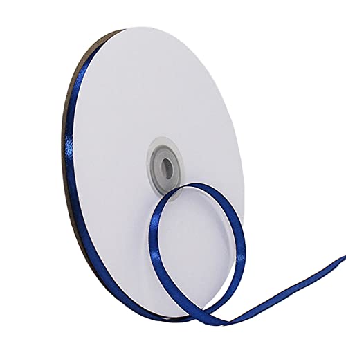 91m Satinband Geschenkband Dunkel Blau 6mm Breit,Seidenband Luftballon Band Dick Schleifenband Satin Dekoband Geschenkverpackung Deko Band Stoffband 91m Satinband Geschenkband Dunkel Blau 6mm Breit,Seidenband Luftballon Band Dick Schleifenband Satin Dekoband Geschenkverpackung Deko Band Stoffband von HONGCI