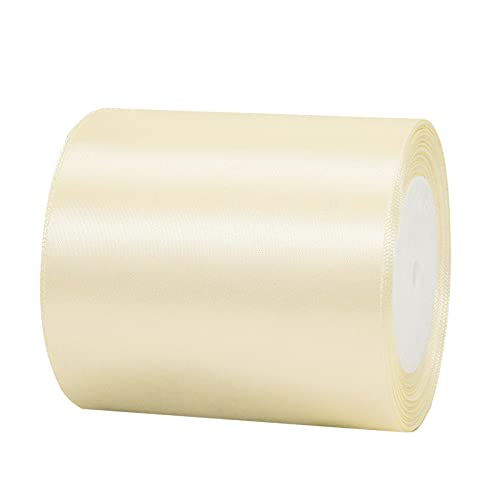 100 mm 22m Satinband Geschenkband Beige 100mm Breit,Auto Seidenband Beige Dick Schleifenband Satin Dekoband Geschenkverpackung Deko Band Stoffband für Halloween Weihnachten Hochzeit Geburtstag DIY 100 mm 22m Satinband Geschenkband Beige 100mm Breit,Auto Seidenband Beige Dick Schleifenband Satin Dekoband Geschenkverpackung Deko Band Stoffband für Halloween Weihnachten Hochzeit Geburtstag DIY von HONGCI