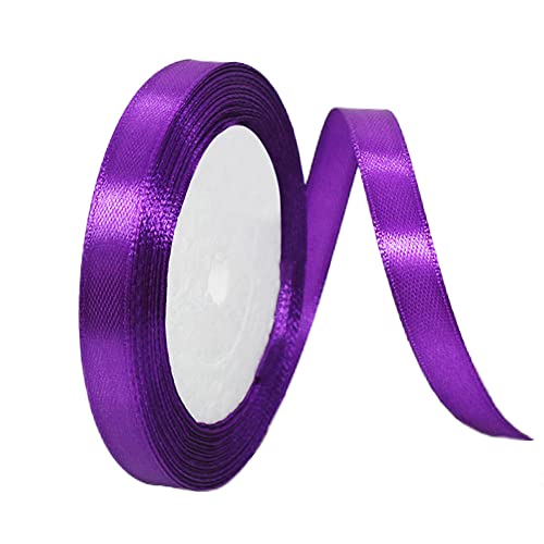 22m Satinband Geschenkband Lila 10mm Breit,Seidenband Lila Dick Schleifenband Satin Dekoband Geschenkverpackung Deko Band Stoffband für Halloween Weihnachten Hochzeit Taufe Geburtstag DIY-Handwerk 22m Satinband Geschenkband Lila 10mm Breit,Seidenband Lila Dick Schleifenband Satin Dekoband Geschenkverpackung Deko Band Stoffband für Halloween Weihnachten Hochzeit Taufe Geburtstag DIY-Handwerk von HONGCI