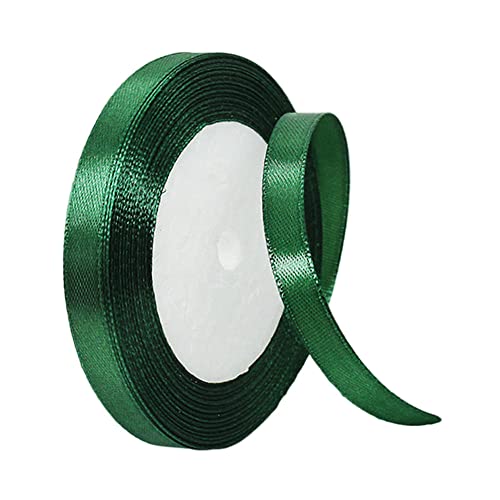 22m Satinband Geschenkband Dunkel Grün 10mm Breit,Seidenband Dick Schleifenband Satin Dekoband Geschenkverpackung Deko Band Stoffband für Halloween Weihnachten Hochzeit Taufe Geburtstag DIY-Handwerk 22m Satinband Geschenkband Dunkel Grün 10mm Breit,Seidenband Dick Schleifenband Satin Dekoband Geschenkverpackung Deko Band Stoffband für Halloween Weihnachten Hochzeit Taufe Geburtstag DIY-Handwerk von HONGCI