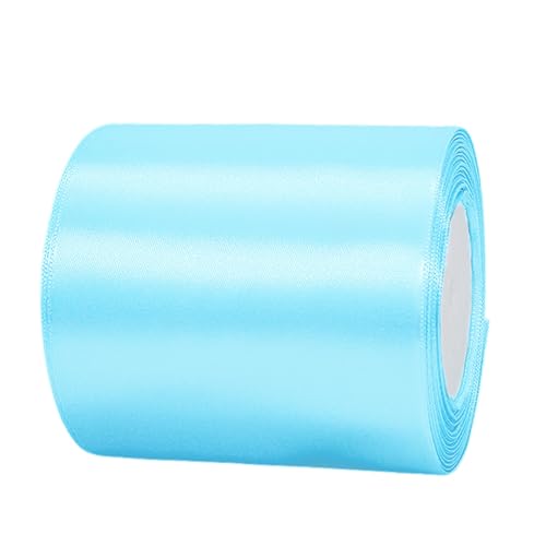 22m Satinband Geschenkband Hellblau 100mm Breit,Auto Seidenband Dick Schleifenband Satin Dekoband Geschenkverpackung Deko Band Stoffband für Halloween Weihnachten Hochzeit Geburtstag 22m Satinband Geschenkband Hellblau 100mm Breit,Auto Seidenband Dick Schleifenband Satin Dekoband Geschenkverpackung Deko Band Stoffband für Halloween Weihnachten Hochzeit Geburtstag von HONGCI
