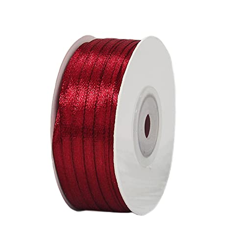 91m Satinband Geschenkband Weinrot 3mm Breit,Seidenband Luftballon Band Dick Schleifenband Satin Dekoband Geschenkverpackung Deko Band Stoffband für Halloween Weihnachten Hochzeit Taufe Geburtstag 91m Satinband Geschenkband Weinrot 3mm Breit,Seidenband Luftballon Band Dick Schleifenband Satin Dekoband Geschenkverpackung Deko Band Stoffband für Halloween Weihnachten Hochzeit Taufe Geburtstag von HONGCI