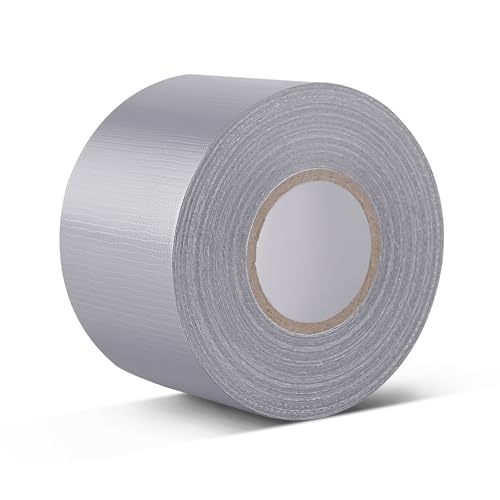 HONGTAISHENG Premium Gewebeband, Wasserfest Gaffa Tape, Panzerband Extra Stark, Panzertape Grau für Innen & Außen Gewebeverstärktes Klebeband, 58mm x 20m von HONGTAISHENG