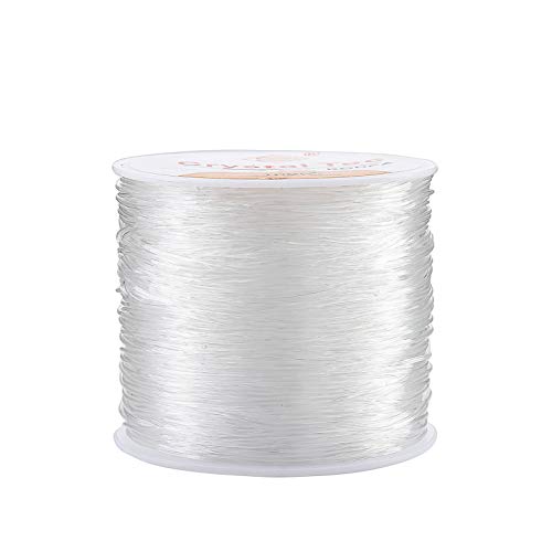 HONGXIN-SHOP Elastisch Schnüre 0.8mm Transparent Faden für Schmuckherstellung Armbänder Basteln 100m HONGXIN-SHOP Elastisch Schnüre 0.8mm Transparent Faden für Schmuckherstellung Armbänder Basteln 100m von HONGXIN-SHOP