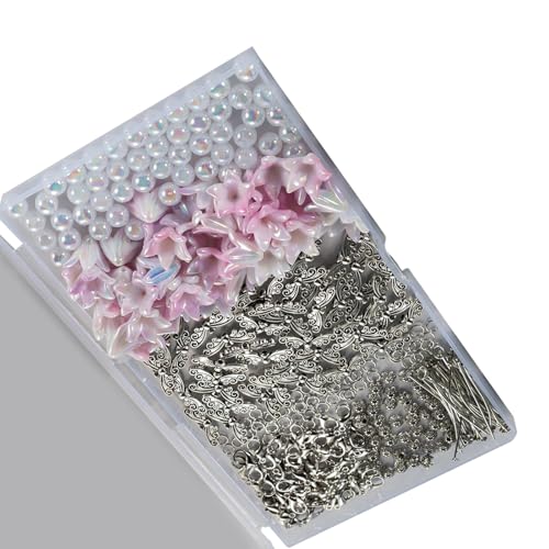 HONGXINHAO Packung mit 50 bunten Perlen, Engels-Schlüsselanhänger, Charm-Anhänger, Dekoration für stilvolle und schöne Accessoires für den täglichen Gebrauch HONGXINHAO Packung mit 50 bunten Perlen, Engels-Schlüsselanhänger, Charm-Anhänger, Dekoration für stilvolle und schöne Accessoires für den täglichen Gebrauch von HONGXINHAO