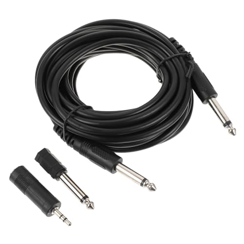 HONITANO 1 Satz Gitarre Kabelset mit Adapter Bass Connecting Wire für Instrumente Flexibles und Tragbares Design Optimierte Signalübertragung und Geräuschreduzierung für Gitarre Bass von HONITANO