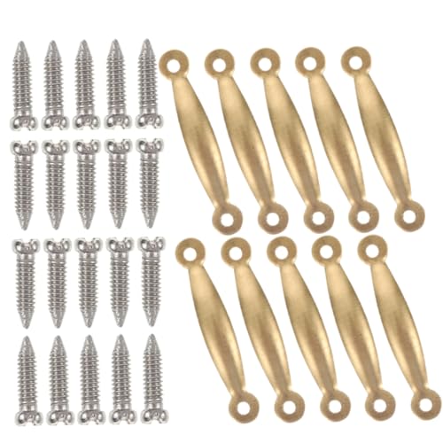 HONITANO 1 Satz Puppenhausgriff Minis Mini-Möbelgriffe Miniatur-Türgriffe puppenhauszubehör Dollhouse Accessories kleine Schubladengriffe DIY-Griffe für Mini- Ersatzgriffe Metall Golden HONITANO 1 Satz Puppenhausgriff Minis Mini-Möbelgriffe Miniatur-Türgriffe puppenhauszubehör Dollhouse Accessories kleine Schubladengriffe DIY-Griffe für Mini- Ersatzgriffe Metall Golden von HONITANO