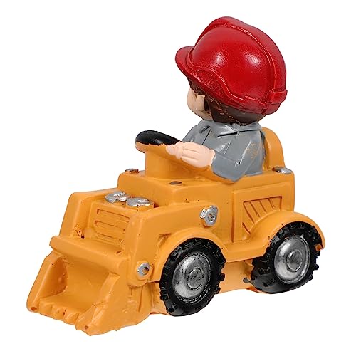 HONITANO 1 Stück Bagger-Ornament Geburtstag Minibaggermaschine Bagger Kuchendekoration für kinderspielzeug party decoration Kuchenverzierung Mikrolandschaftsornament Harz HONITANO 1 Stück Bagger-Ornament Geburtstag Minibaggermaschine Bagger Kuchendekoration für kinderspielzeug party decoration Kuchenverzierung Mikrolandschaftsornament Harz von HONITANO