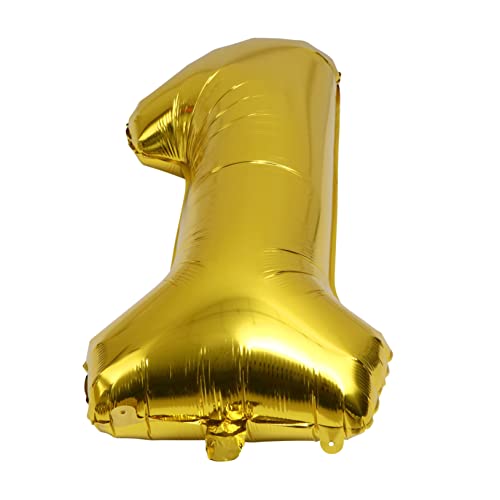 HONITANO 1 Stück Digitaler Aluminiumfolienballon Geburtstagsdekoration Geburtstagsballons Aus Folie Große Luftballons Partygeschenke Geburtstag Luftballons Zahlenballons Uv Golden HONITANO 1 Stück Digitaler Aluminiumfolienballon Geburtstagsdekoration Geburtstagsballons Aus Folie Große Luftballons Partygeschenke Geburtstag Luftballons Zahlenballons Uv Golden von HONITANO