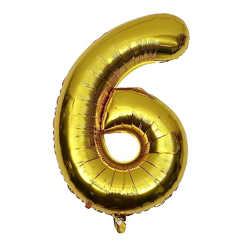 HONITANO 1 Stück Digitaler Aluminiumfolienballon riesige Anzahl Ballons Farben Oh bunt hochzeitsdeko hochzeit gastgeschenke Festival dekorativer Ballon Luftballons aus Aluminiumfolie Golden HONITANO 1 Stück Digitaler Aluminiumfolienballon riesige Anzahl Ballons Farben Oh bunt hochzeitsdeko hochzeit gastgeschenke Festival dekorativer Ballon Luftballons aus Aluminiumfolie Golden von HONITANO