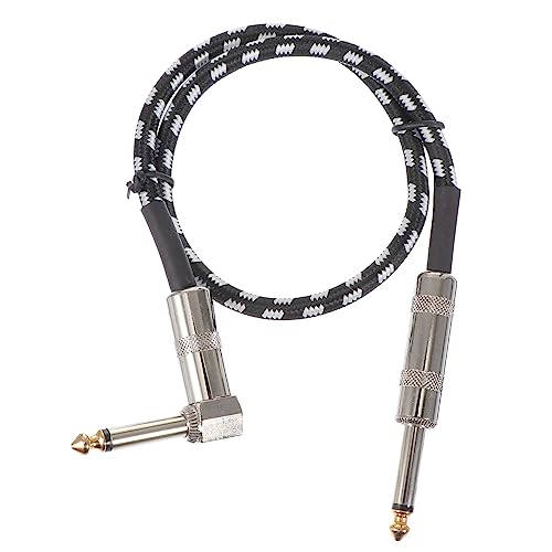 HONITANO 1 Stück Gitarren Audio Kabel Flexibles Verbindungskabel für Gitarre Langlebig und Praktisch für Musikaufnahmen und Soundverbindungen von HONITANO