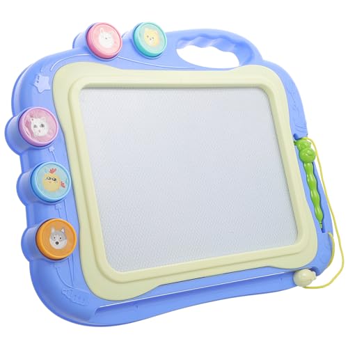 HONITANO 1 Stück Magnetisches Zeichenbrett Magnettafel für Bildungsrat schreib tablet kinderspielzeug Skizzenblock magnetisches Graffiti- Plastik Blue von HONITANO