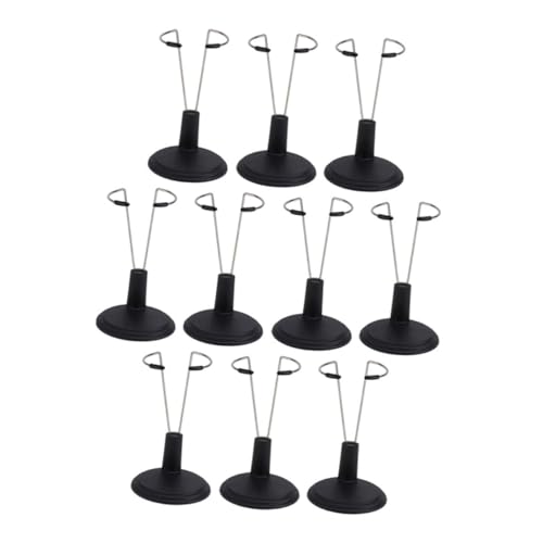 HONITANO 10 Stück Verstellbare Puppenständer Höhenverstellbar Figurensockel Stabiler Figurenhalter für Sammlungen und Ausstellungen HONITANO 10 Stück Verstellbare Puppenständer Höhenverstellbar Figurensockel Stabiler Figurenhalter für Sammlungen und Ausstellungen von HONITANO