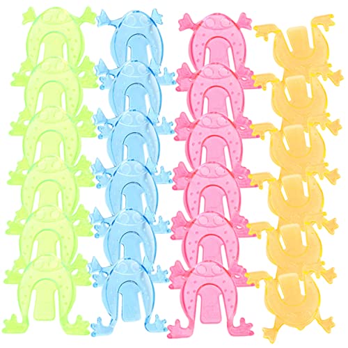 HONITANO 100 Stück Kleines Kinderspielzeug Hüpfende Frösche Mini Springendes Cartoon Mini Frösche Kreatives Winziges Fingerdrückspielzeug Kunststoff HONITANO 100 Stück Kleines Kinderspielzeug Hüpfende Frösche Mini Springendes Cartoon Mini Frösche Kreatives Winziges Fingerdrückspielzeug Kunststoff von HONITANO