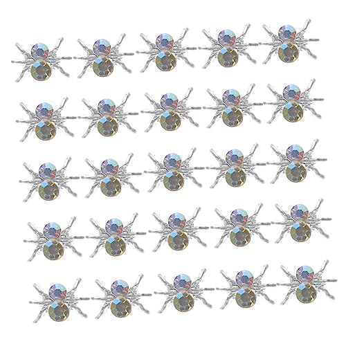 HONITANO 100 Stück Teiliges Maniküre Nail Charms aus Metall und Langlebige Spinnen Dekorationen für Natürliche und Künstliche Nägel Einfach Anzuwenden für DIY Nail Art und Professionelle HONITANO 100 Stück Teiliges Maniküre Nail Charms aus Metall und Langlebige Spinnen Dekorationen für Natürliche und Künstliche Nägel Einfach Anzuwenden für DIY Nail Art und Professionelle von HONITANO